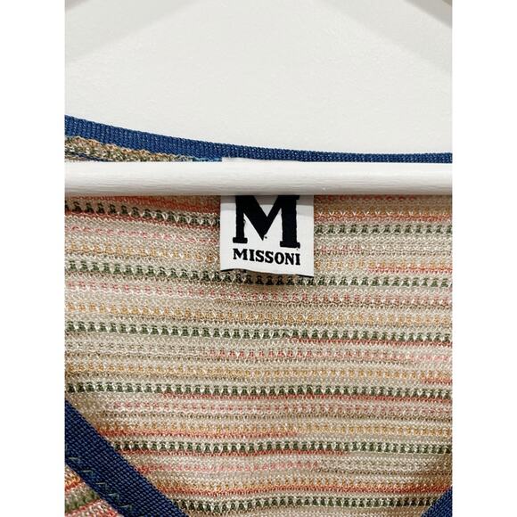 M Missoni Multicolor Shimmer Knitted Dress - Picture 3 of 12